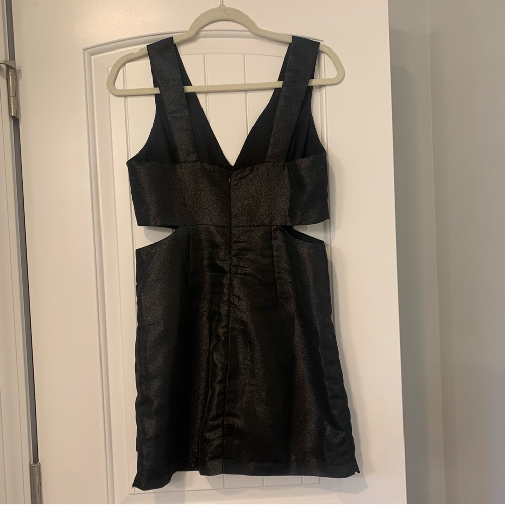 DO & BE Black Shimmer Mini Dress - Picture 5 of 12